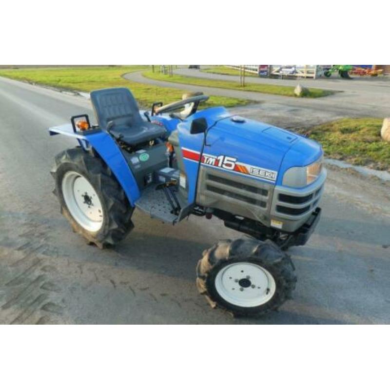 Bij Eemsned een nette Iseki trekker € 3750,-- ex