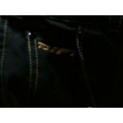Mooie zwarte difi aerotex motor broek mt 40/42