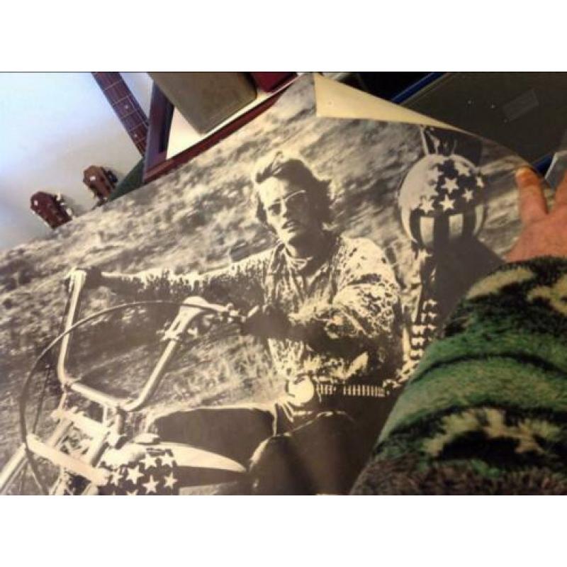 Originele filmposter (1969) van Easy Rider ( Peter Fonda )