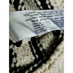 Zara gestreepte trui oversized maat m