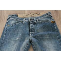 Blauw dames broek G-STAR, maat W31 L36 (W12)