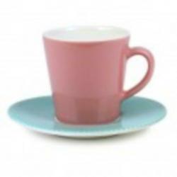 Espresso kop en schotel van lily's cupcake,