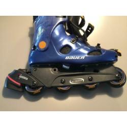 Bauer skates incl. kniebeschermers