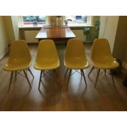 Originele Herman Miller Vitra fiber Glass kuip stoelen retro