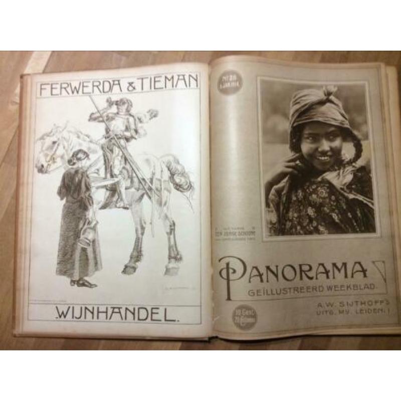 Ingebonden Panorama 1e halfjaar 1914