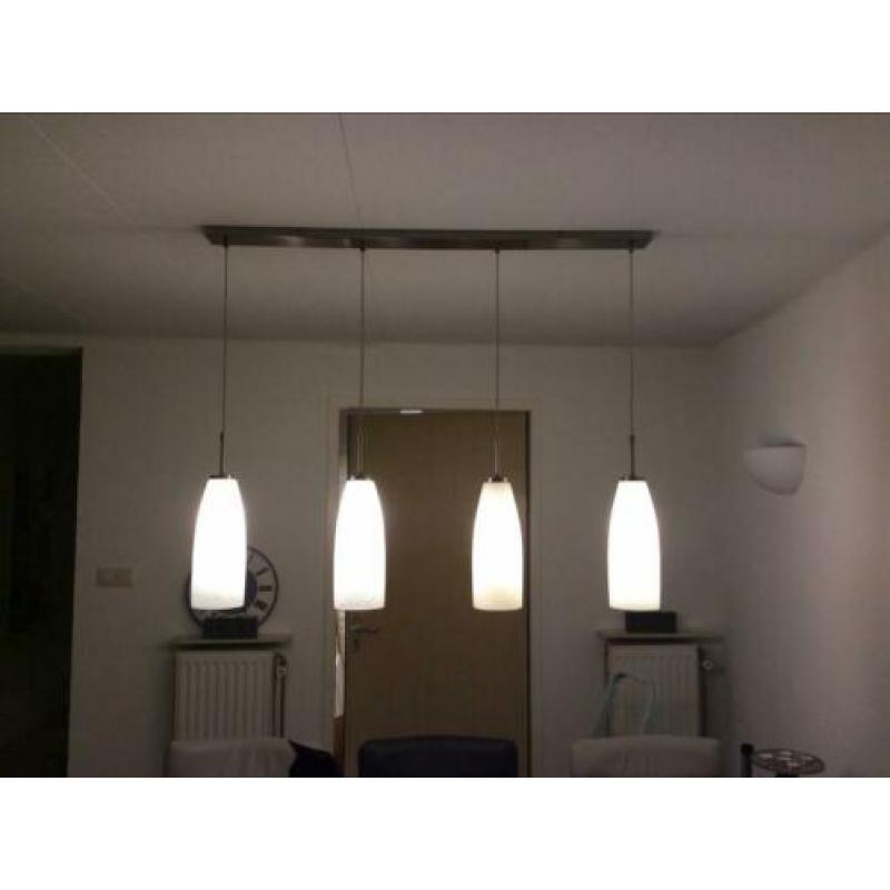 Hanglamp voor boven de eettafel was 229,- nu 25