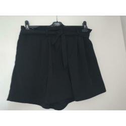 zwarte korte broek maat 44