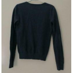 Benetton blauw vest maat 164