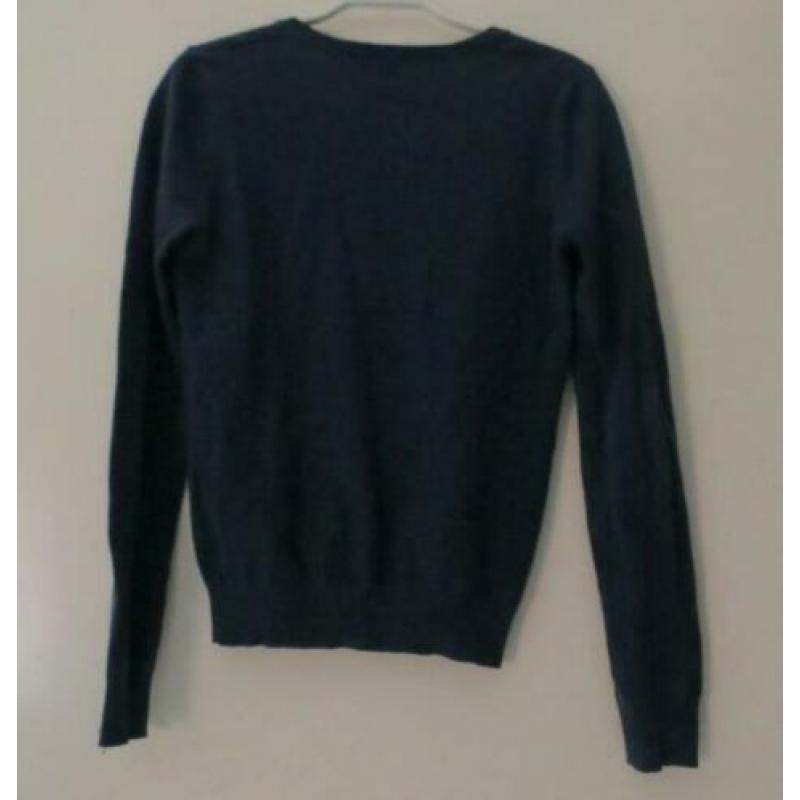 Benetton blauw vest maat 164