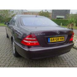 Mercedes-Benz S-klasse S500 V8 Bj 2000 Schade EXPORT