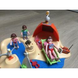 Playmobil strand en speedboot incl accessoires