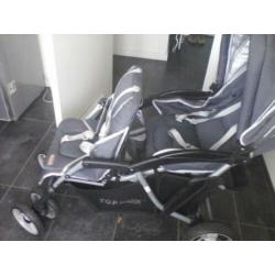 Tweling kinderwagen