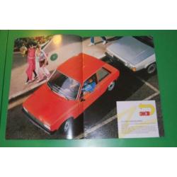 Brochure Peugeot 104 Z 1984