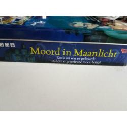Moord in Maanlicht, spel in blik, goede staat