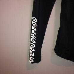 H&M zwart lange mouw sport shirt maat XS