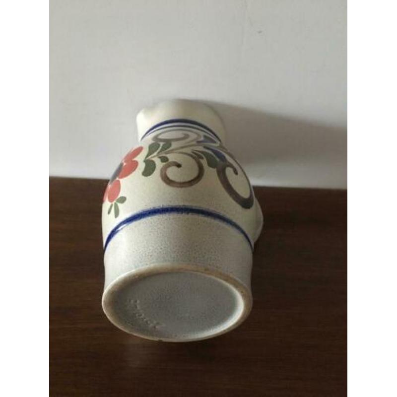 Vintage vaas gekleurd Keuls jaren 70