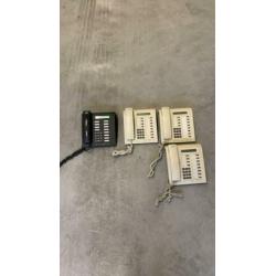 Hipath 3500 met toestellen en kaarten