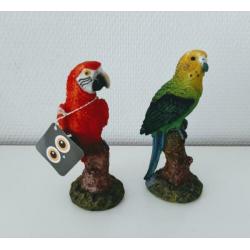 Roodborstjes/papagaaitjes??paddestoeltjes en meer vogeltjes