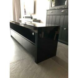 Piano zwart Tv meubel