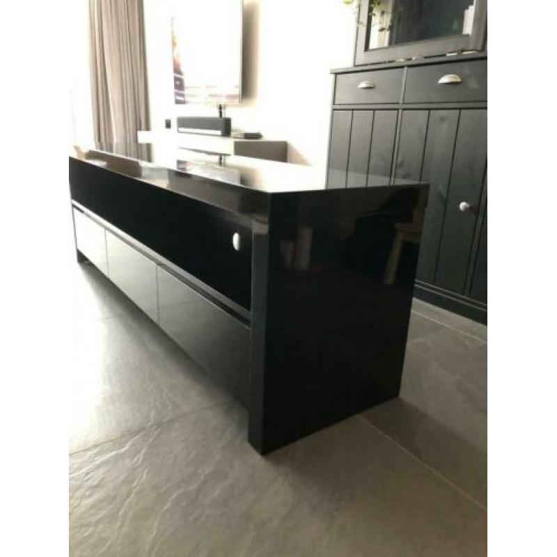 Piano zwart Tv meubel