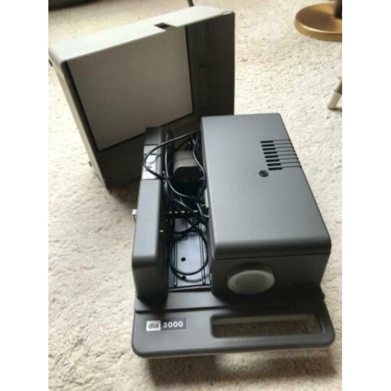 Diaprojector en filmprojector