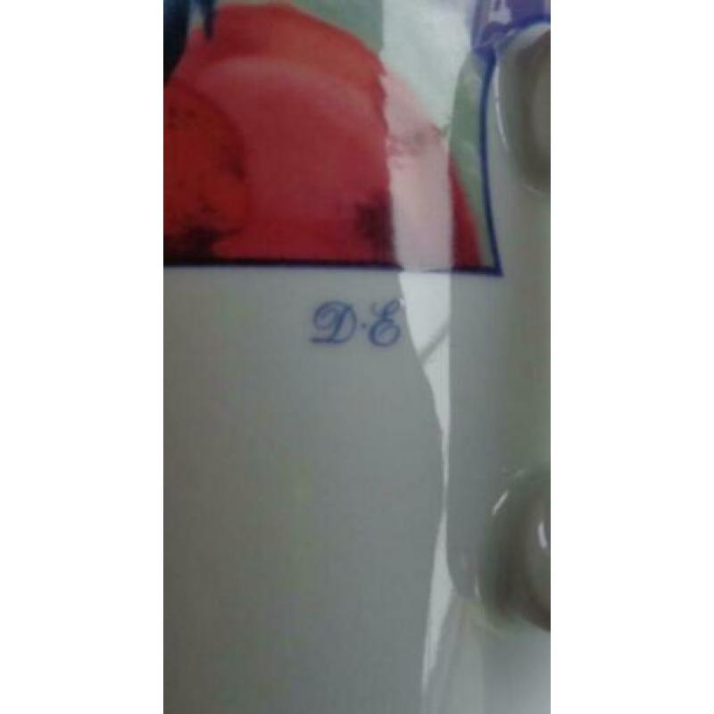DOUWE EGBERTS MITTERTEICH mok H9,5xO8cm 25cl kop beker mug T