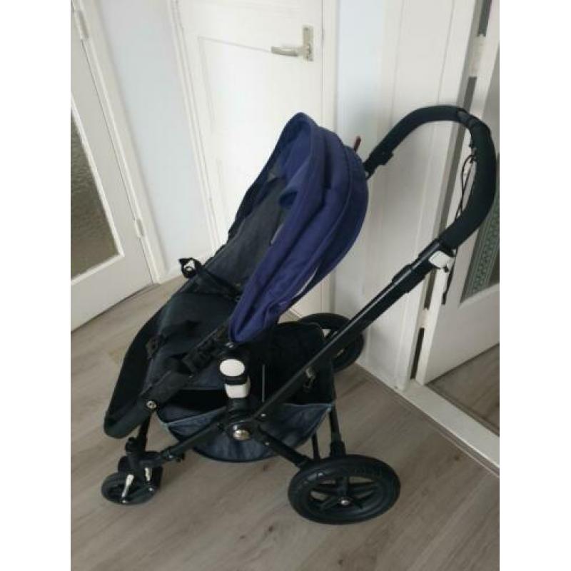 Bugaboo cameleon 2 denim zwart frame