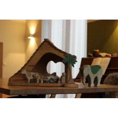Ostheimer stal met dieren