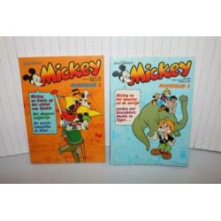 Mickey Maandblad jaren 70 en 80 vintage