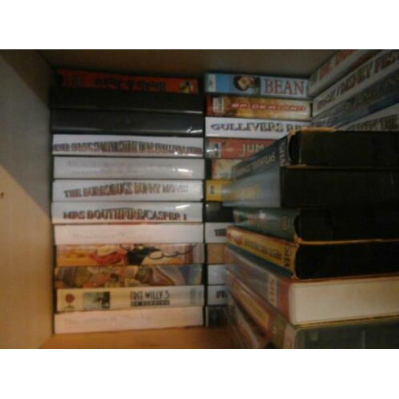 Video vhs tekenfilm bean jumanji bugs bunny disney flintston
