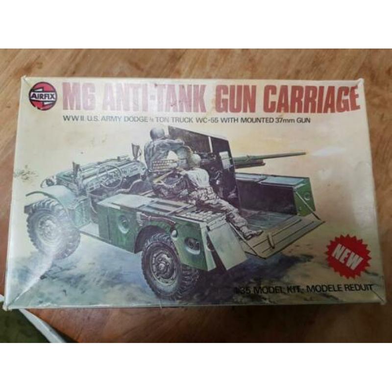 Oude bouwdoos. Airfix
