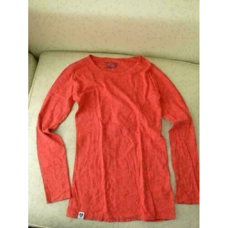 NIEUWE VINGINO rode longsleeve T-shirt maat XL XXL 170 176