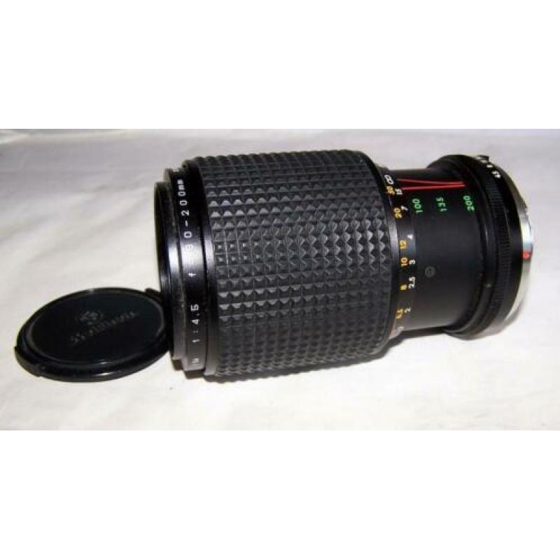 Makinon MC 1:4.5 80-200mm. MD bajonet. Izgs.