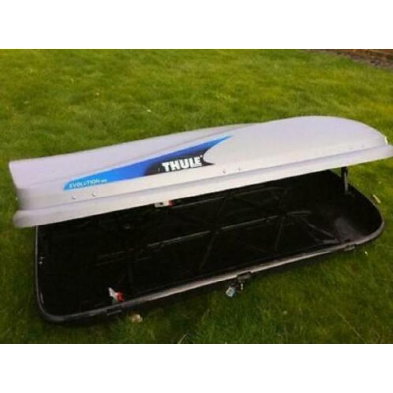 2x Thule skibox Evolution 900 Per stuk 200 euro