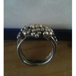 Pandora ring met briljant