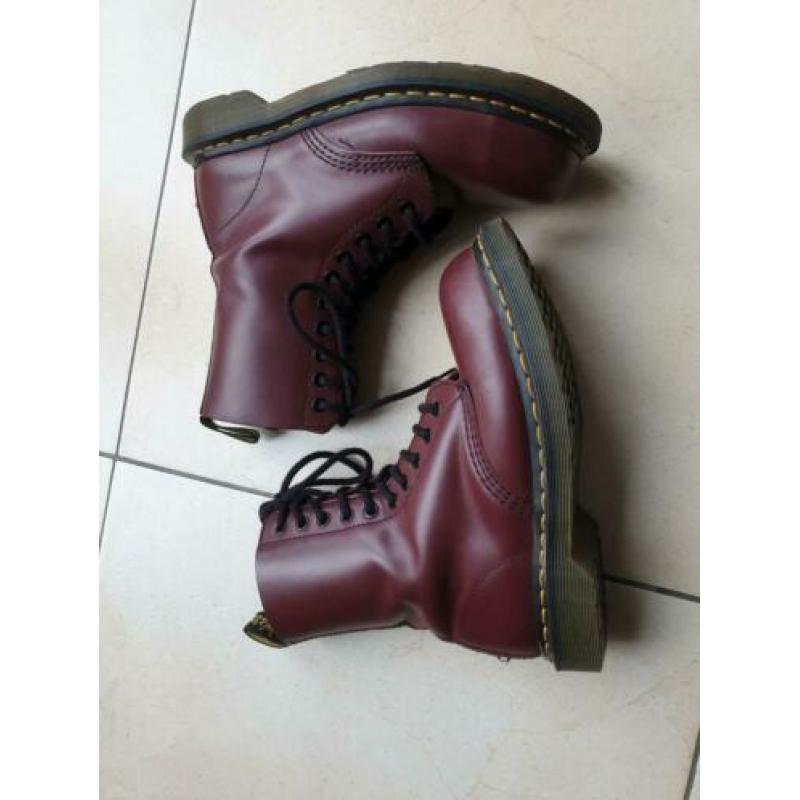 Dr. Martens 38 bordeaux Steel Toe schoenen stalen neus