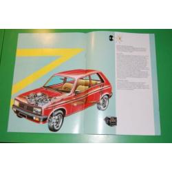 Brochure Peugeot 104 Z 1984