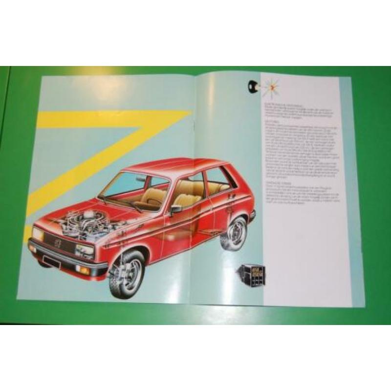 Brochure Peugeot 104 Z 1984