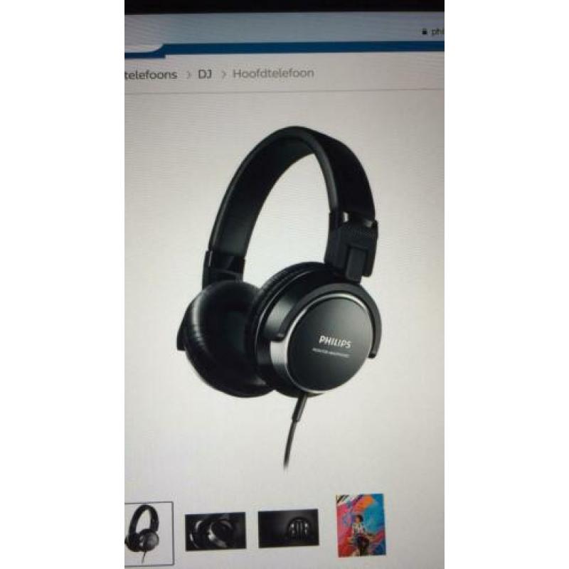Hoofdtelefoon Philips nieuw