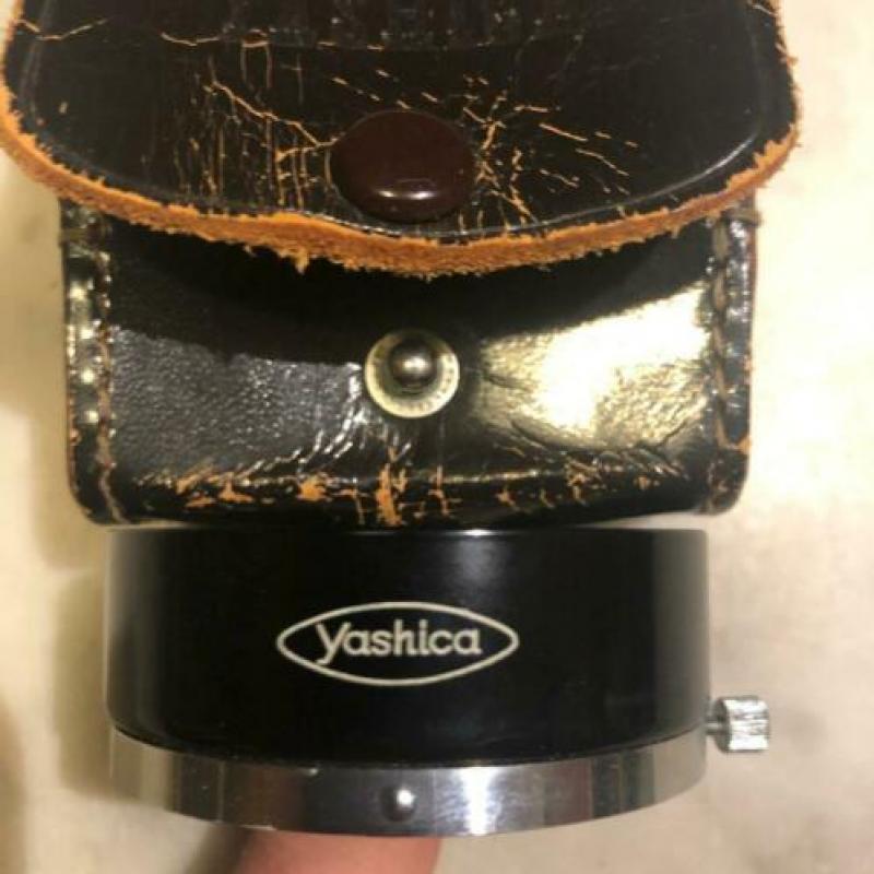 Yashica 35 Lens Hood zonnekap met etui