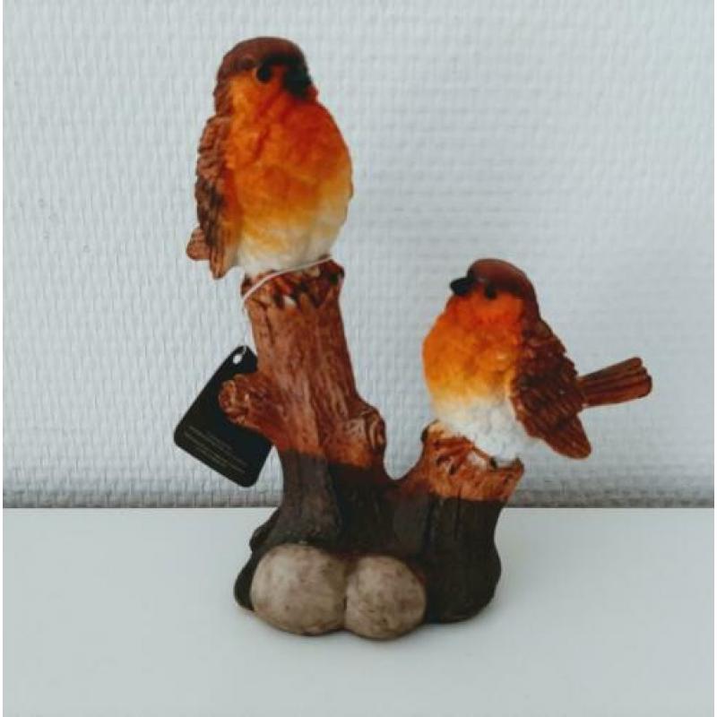 Roodborstjes/papagaaitjes??paddestoeltjes en meer vogeltjes