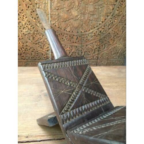Kokos noot schraper coconut grater stoeltje