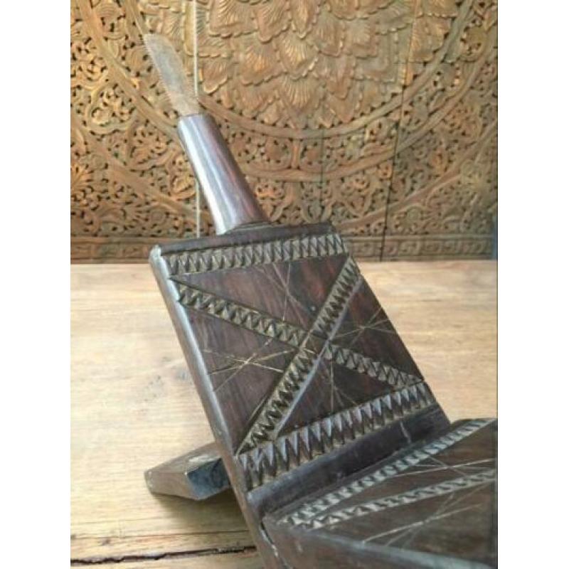 Kokos noot schraper coconut grater stoeltje