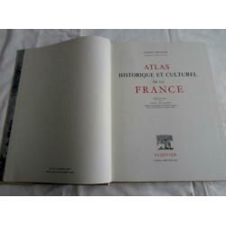 Atlas historique et culturel de la France Elsevier 1957