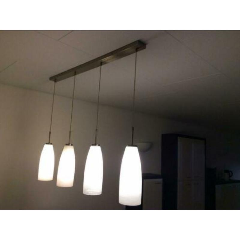 Hanglamp voor boven de eettafel was 229,- nu 25