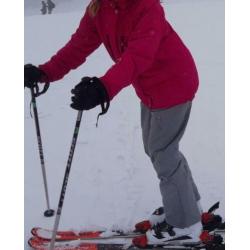 Ski jas tenson maat 38 ski broek grijs maat 36 38
