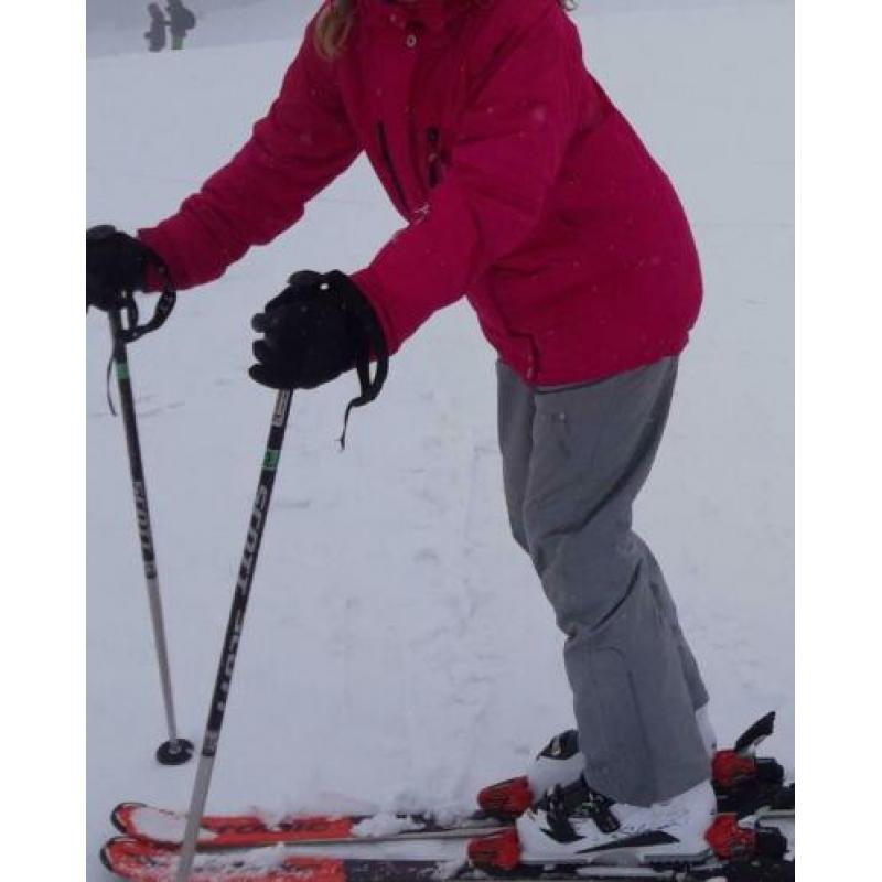 Ski jas tenson maat 38 ski broek grijs maat 36 38