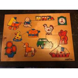 Vintage nopjes puzzels