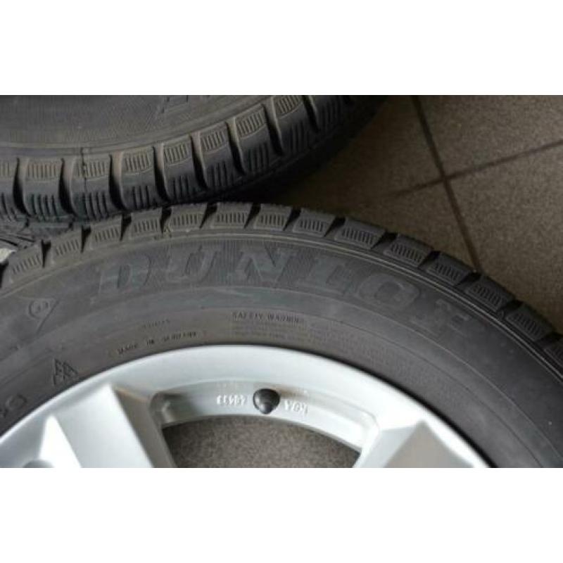 Seat Altea aluminium velgen met winterbanden