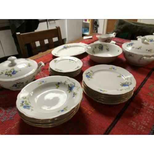 Servies helemaal COMPLEET Thuringia Antiek